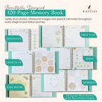 Little You .For Busy Moms (5 Min A Week Baby Memory Book, 120 Pages,  Pregnancy to Age 5, Magnetic Box, Letter to Open at 21)